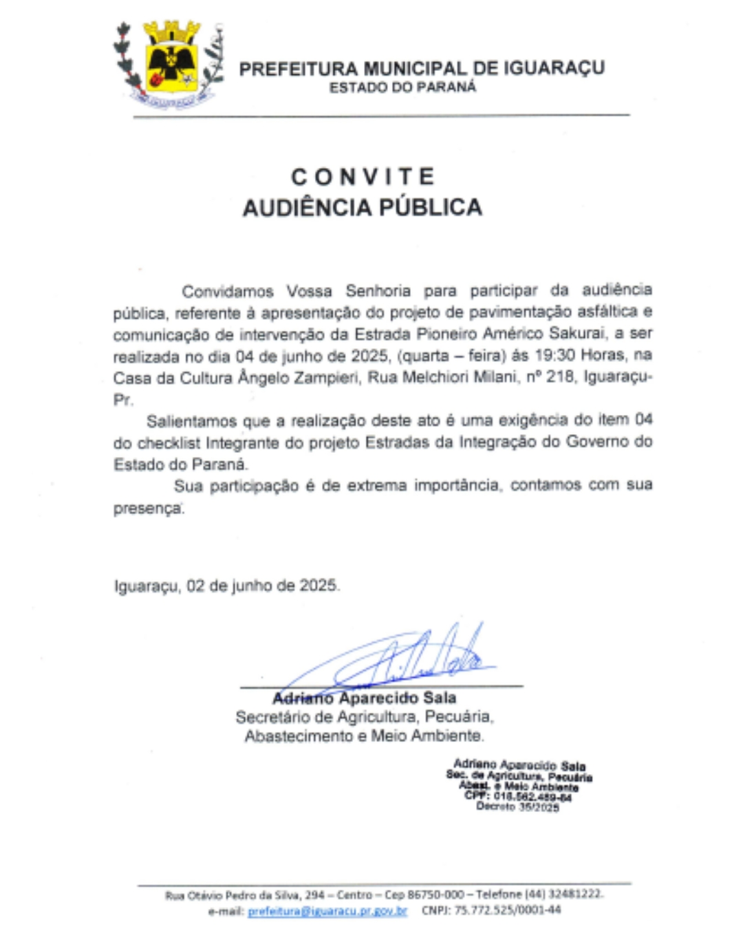 AUDIÊNCIA