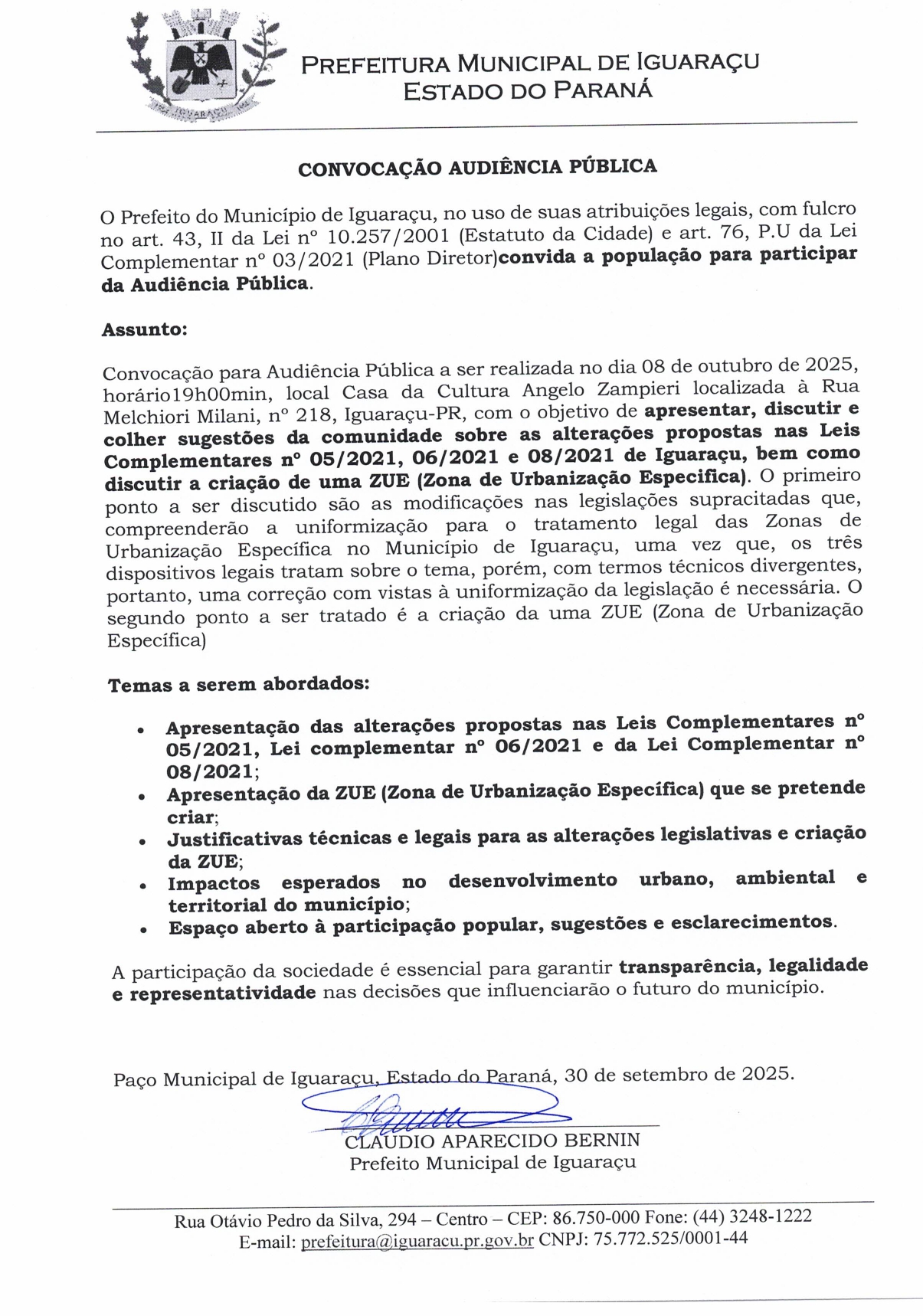 AUDIÊNCIA