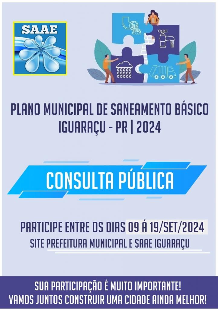 Plano Municipal de Saneamento Básico – PMSB