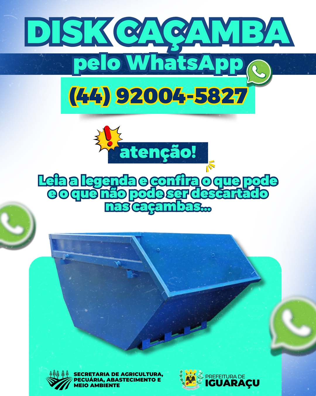 DISK CAÇAMBA